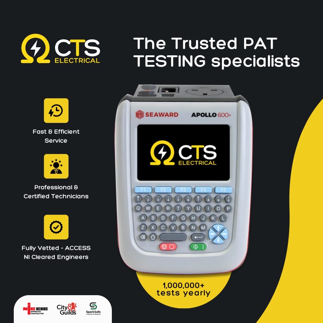 CTS Electrical PAT Testing Engineer at Work in Belfast