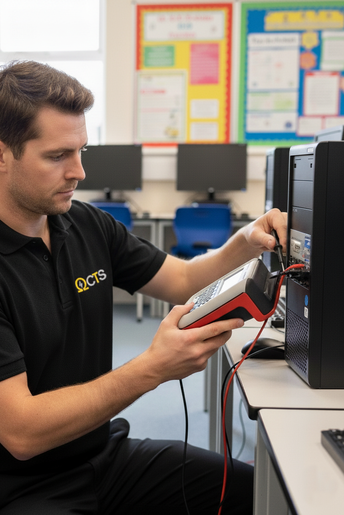 Professional PAT Testing Engineer Belfast Northern Ireland