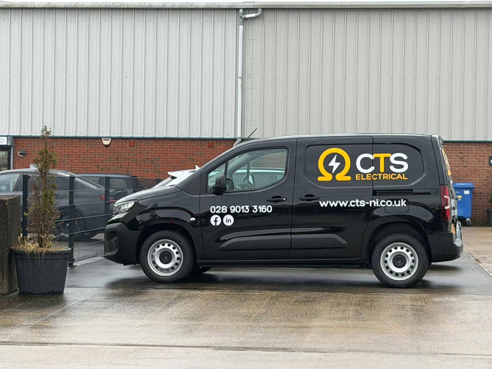 CTS Engineers on site providing electrical maintenance