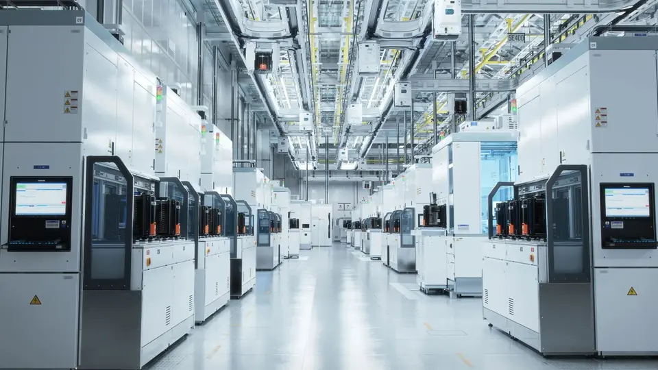 Illustrative industrial clean room environment